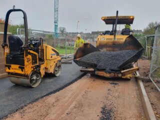 Road surfacing Northeast England, Scotland, Cumbria, and Yorkshire